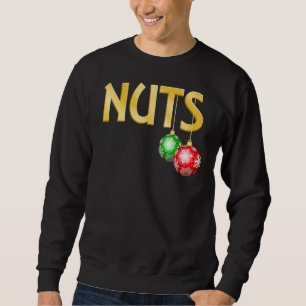 Sudadera Nueces de pecho coincidentes con castañas Navidade