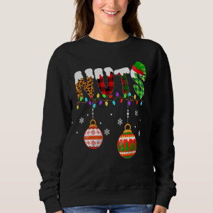 Sudadera Nueces de pecho coincidentes con castañas Navidade