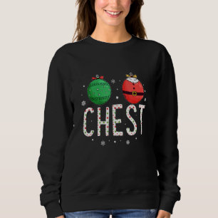 Sudadera Nueces de pecho coincidentes Parejas de Navidad Nu