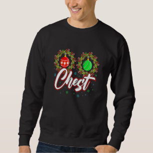 Sudadera Nueces de pecho Navidad Pareja coincidente Xmas 20