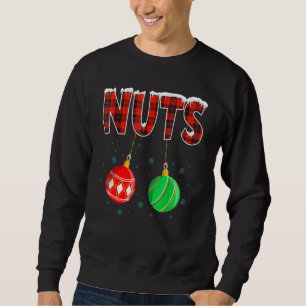 Sudadera Nueces de pecho que combinan castañas de Navidad p