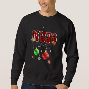 Sudadera Nueces del pecho Navidad T Pareja coincidente Ca