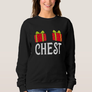 Sudadera Nueces del pecho que combinan castañas de Navidad