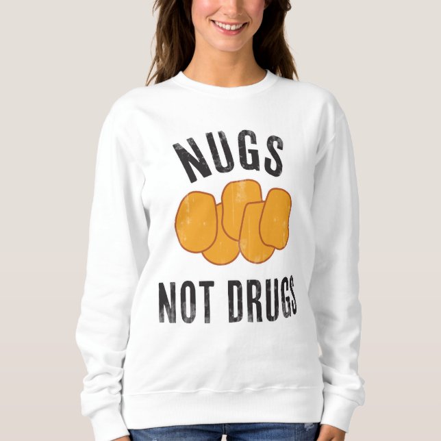 Sudadera Nueces no drogas (Anverso)