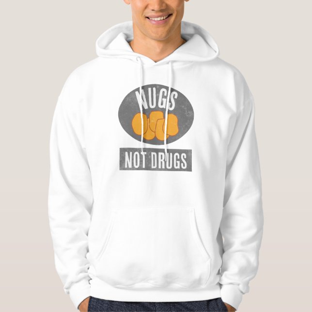 Sudadera Nueces no drogas (Anverso)