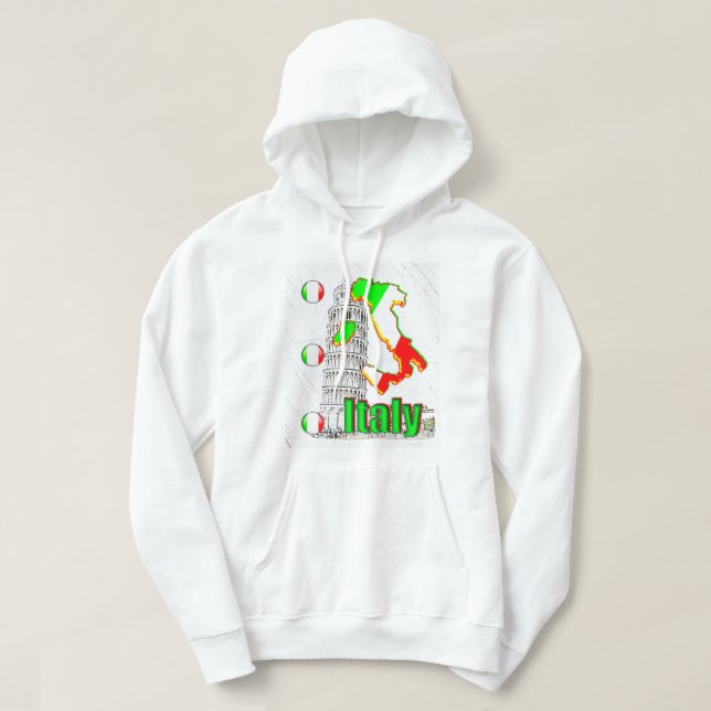 Sudadera NUESTRA CASA - colección de diseño ITALIA (Diseño del anverso)