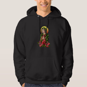 Sudadera Nuestra Señora De Guadalupe Vintage Madre María Mé
