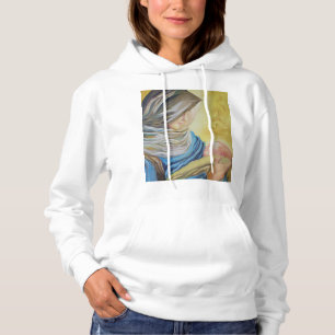 Sudadera Nuestra Señora del Silencio agarrando al bebé Jesú