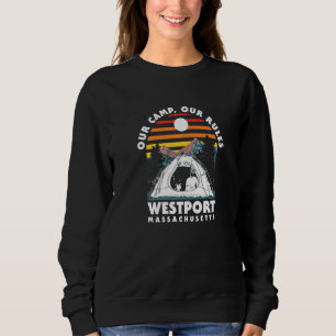 Sudadera Nuestro campamento Nuestras reglas Westport Campin