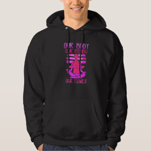 Sudadera Nuestro cuerpo nuestras mentes nuestro poder Femi