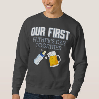 Sudadera Nuestro primer día del padre juntos 👨  👶 ❤️