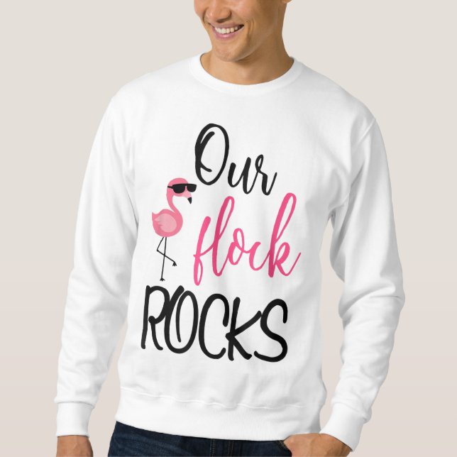 Sudadera Nuestro rebaño roca el regalo del profesor del Día (Anverso)