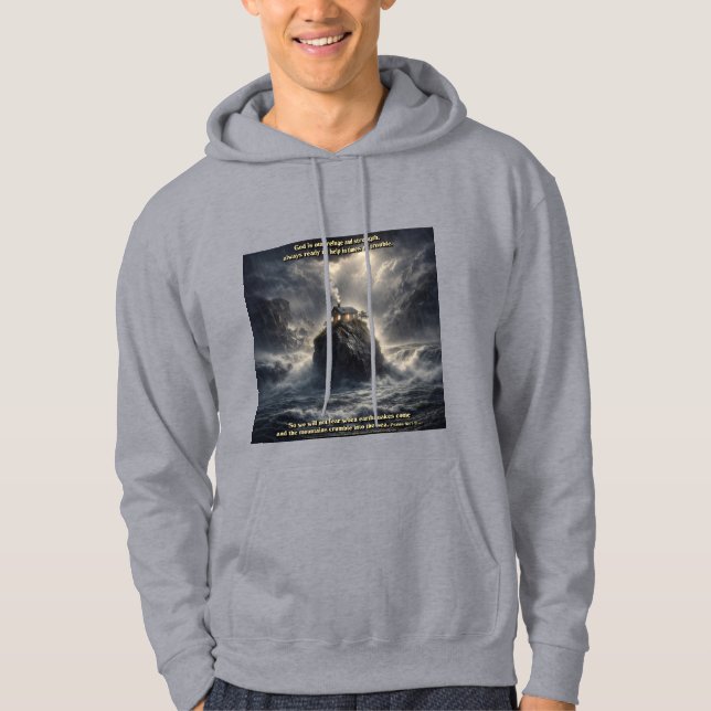 Sudadera Nuestro refugio y fortaleza (Anverso)