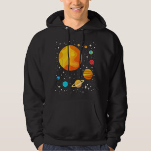 Sudadera Nuestro Sistema Solar - Astronomía Galaxia Astróno