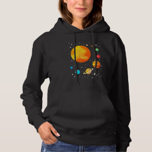 Sudadera Nuestro Sistema Solar Astronomía Galaxia Ciencias
