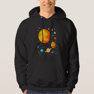 Sudadera Nuestro Sistema Solar Astronomía Galaxia Ciencias