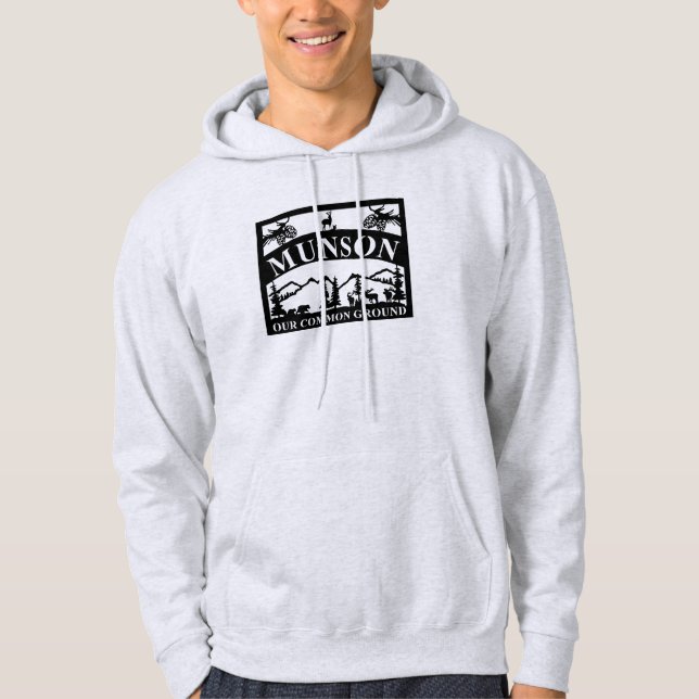 Sudadera Nuestros hombres comunes (Anverso)