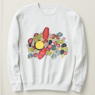 Sudadera Nueva Inglaterra Clama Clambake de langosta Clamba
