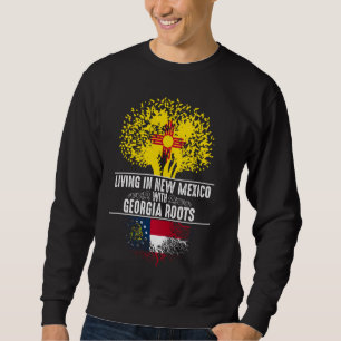 Sudadera Nueva México Hogar Georgia Rota Bandera Estatal