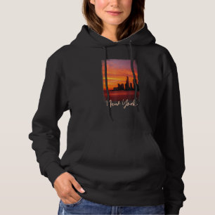 Sudadera Nueva York Ciudad de Nueva York Sunse Ny