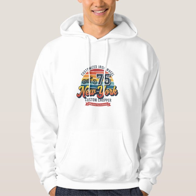 SUDADERA NUEVA YORK CORTADORA PERSONALIZADA (Anverso)
