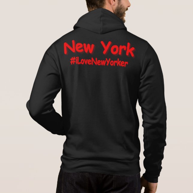 Sudadera "Nueva York" Diseño Lindo. Comprar Ahora (Reverso)