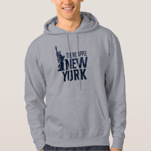 Sudadera Nueva York el Apple grande