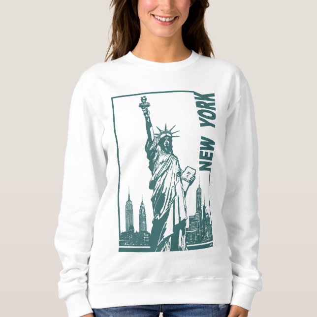 Sudadera Nueva York-Estatua de la libertad (Anverso)
