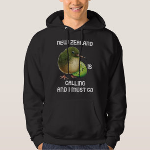 Sudadera Nueva Zelanda está llamando al ave kiwi fruta anim