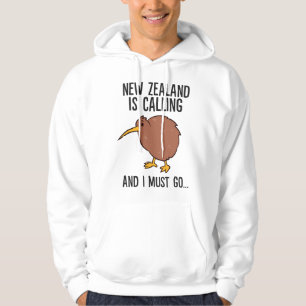 Sudadera Nueva Zelanda está llamando y debo ir Lindos pájar