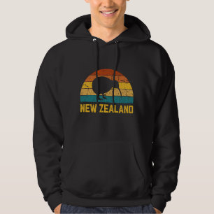 Sudadera Nueva Zelanda Kiwi Retro 