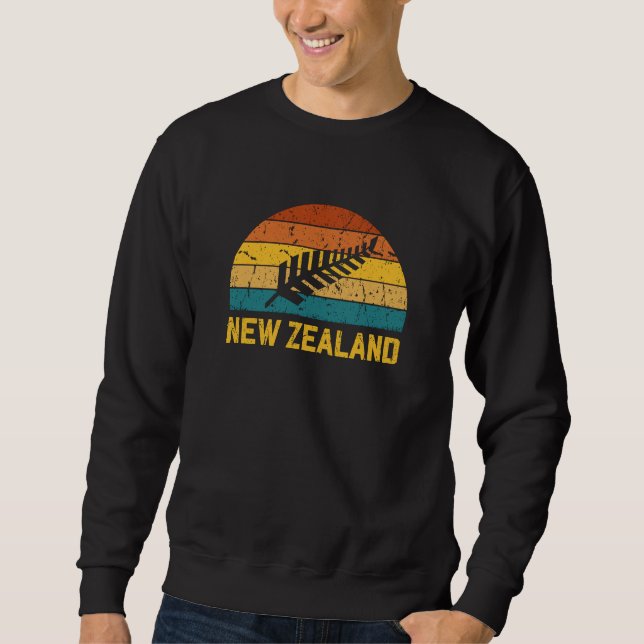 Sudadera Nueva Zelanda Retro  (Anverso)