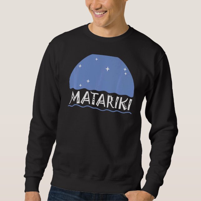 Sudadera Nueva Zelanda Siete Hermanas Maori Matariki 1a Fan (Anverso)