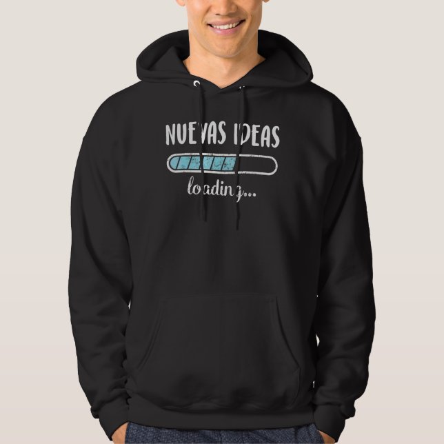 Sudadera Nuevas Ideas Cargar Amigos Familiares Humor Trendy (Anverso)