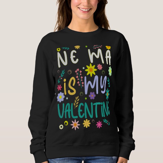 Sudadera Nuevas Mamáes Es Mi Día de San Valentín De San Val (Anverso)