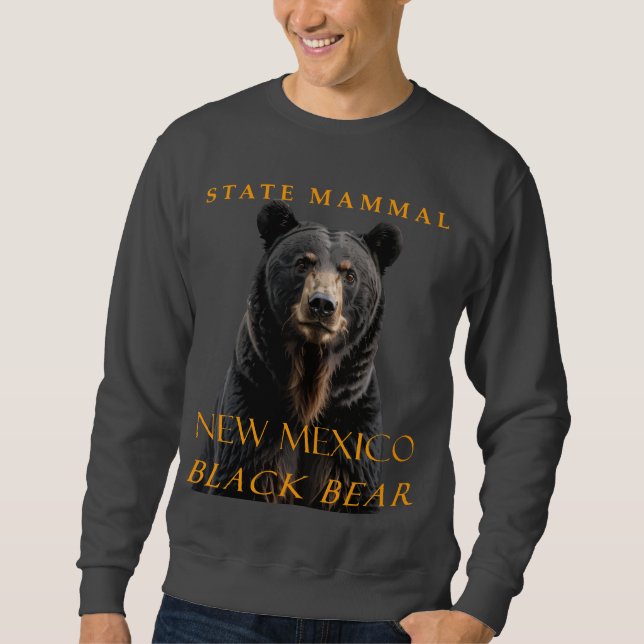 Sudadera Nuevo animal del territorio de México El oso de co (Anverso)