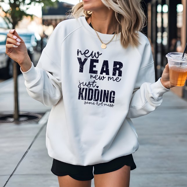 Sudadera NUEVO AÑO NUEVO MÍ divertido (Subido por el creador)