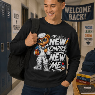 Sudadera nuevo capítulo nuevo yo para volver al colegio
