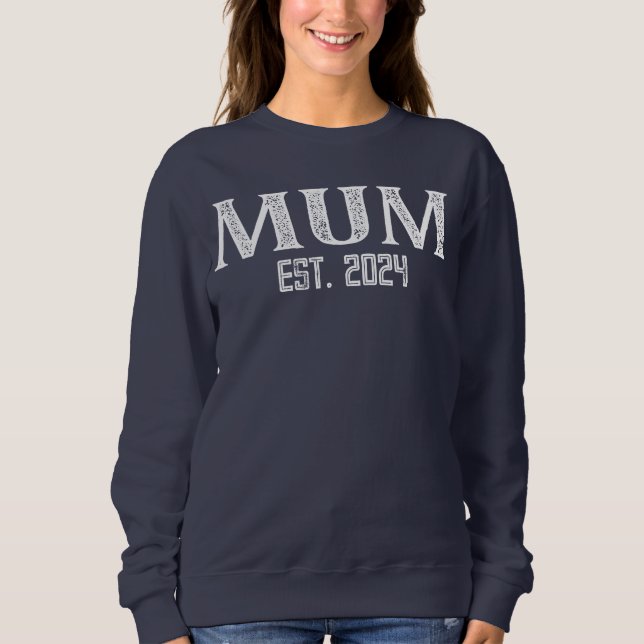 Sudadera Nuevo diseño de Mamá Cuta nueva madre (Anverso)
