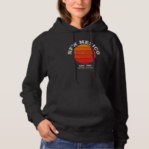 Sudadera Nuevo México Retro Sunset Vintage Sports Nm