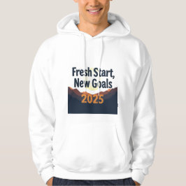 Sudadera nuevos objetivos de inicio 2025 nuevo año