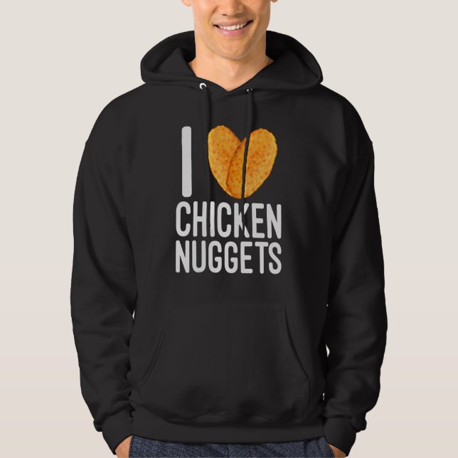 Sudadera Nugget de pollo de comida rápida (Anverso)