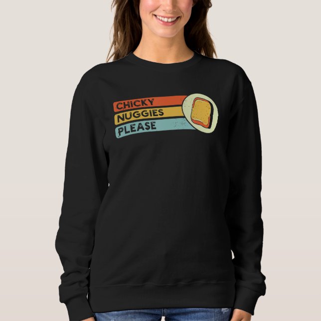 Sudadera Nugget de Pollo Me encanta Nugget de Pollo Frito C (Anverso)