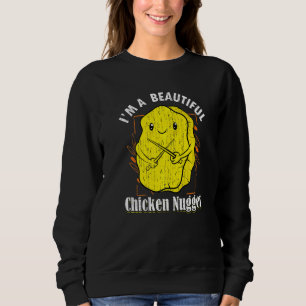 Sudadera Nuggets de pollo con carne de pollo Hermoso Nugget