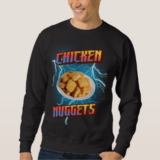 Sudadera Nuggets de pollo Graciosos Metalizado pesados, Rap