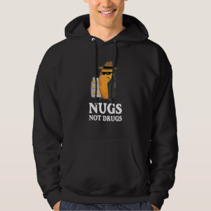 Sudadera Nuggets No Drogas Pollo Divertido