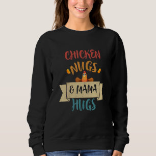 Sudadera Nugs De Pollos Y Mamás Abrazados, Nugs Y Besos, Nu