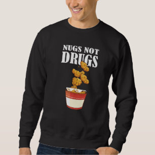Sudadera Nugs No Drogas  Pollo Nugget Disfraz De Nug  2