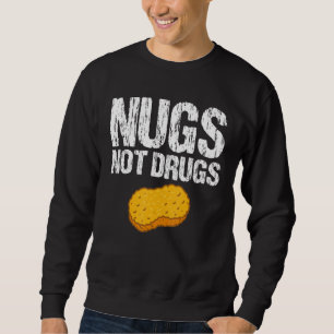 Sudadera Nugs No Drogas Pollo Nuggets Vintage