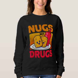 Sudadera Nugs No Medicamentos Alimentos Deliciosos Nuggets